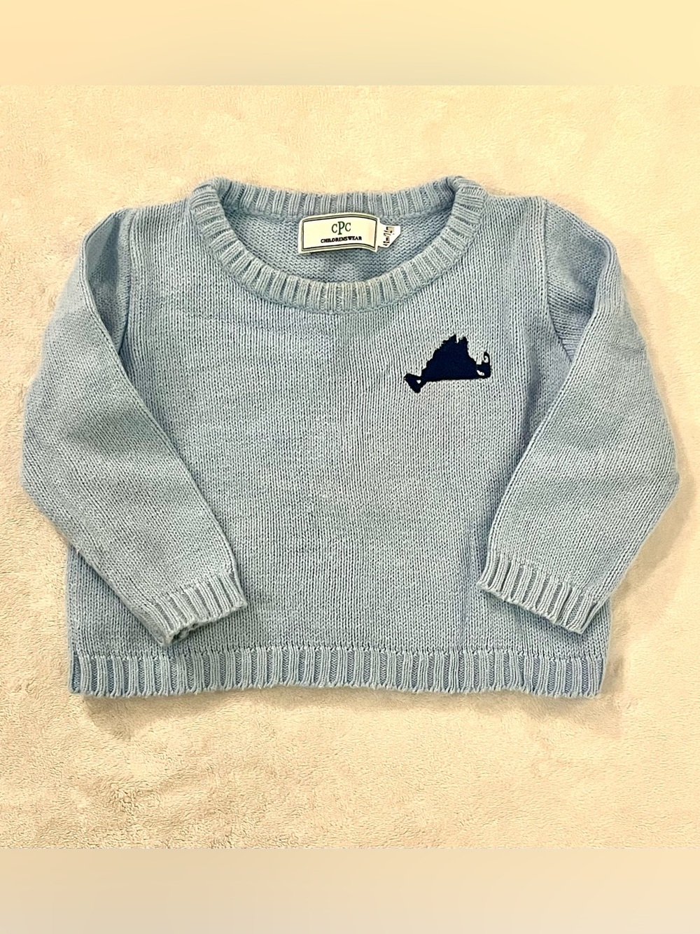 Boys CPC Childrenswear Martha’s Vineyard Sweater 18-24M Light Blue
